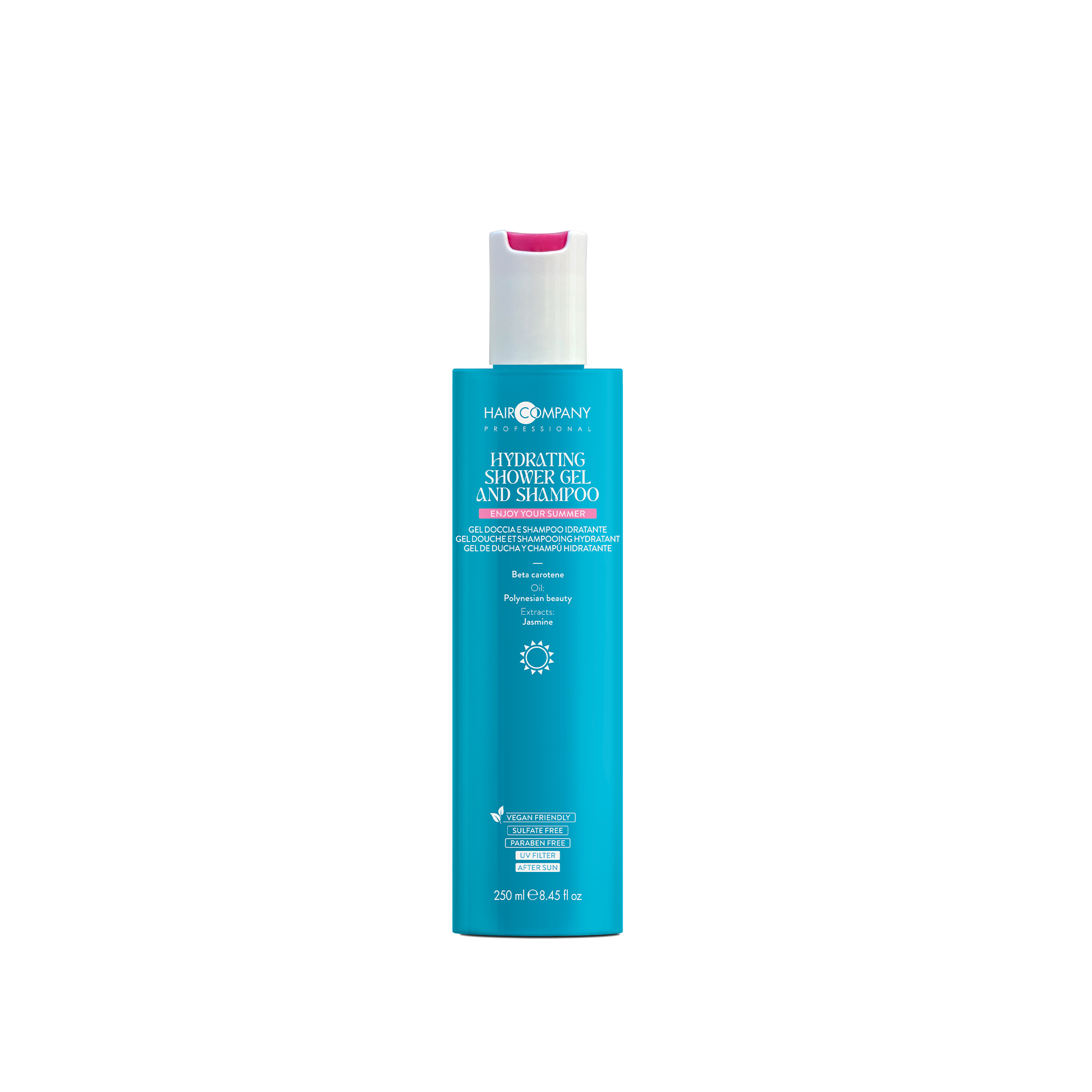 Gel doccia e shampoo idratante 250ml sun ritual